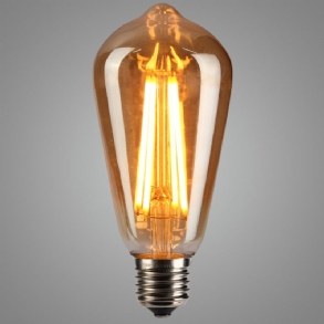 Ac85-265v E27 St64 4w Meleg Fehér Retro Antik Cob Edison Led Izzó Otthoni Nappali Dekorációhoz