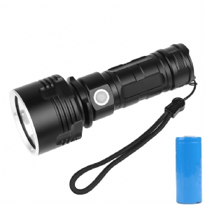 Bikight Xhp50 L2 3modes 1500lm Super Bright Led Zseblámpa Öltöny Usb Újratölthető Led 26650 Elemmel