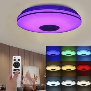 Bluetooth Wifi Led Mennyezeti Lámpa Rgb Zenei Hangszóró Szabályozható App Távirányító