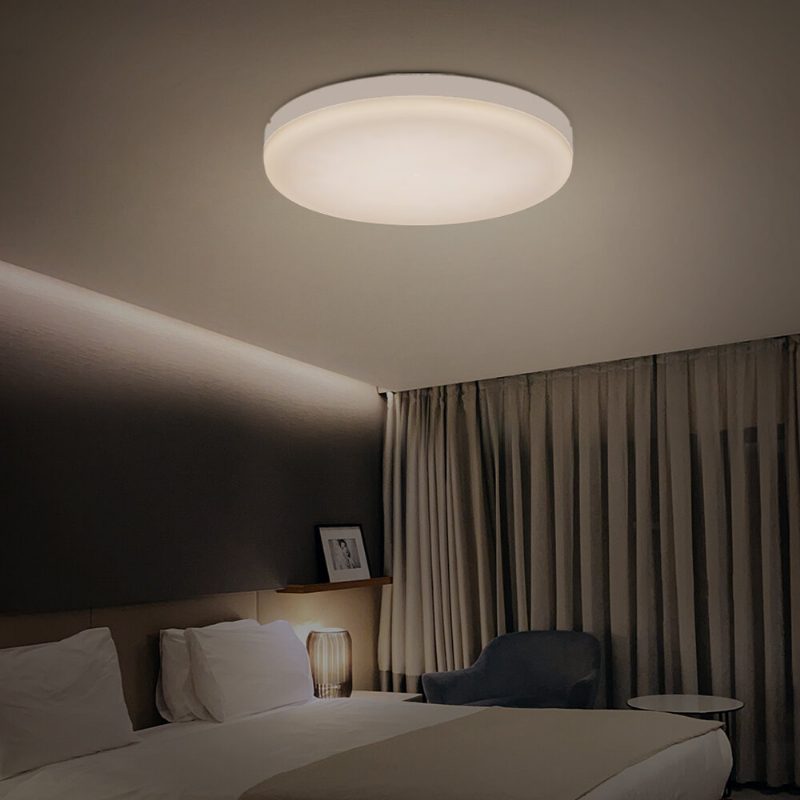 Bw-lt38 24w Led Kerek Mennyezeti Lámpa 3 Színhőmérsékletű Távirányító Ip54 Vízálló