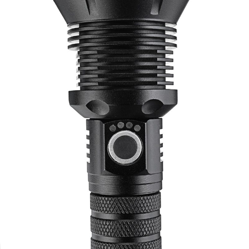 Charminer P70.2 Nagyítható Zseblámpa Készlet 2x 26650 Li-ion Akkumulátor Usb-kábellel Usb Újratölthető És Teljesítményjelző Nagy Fényerejű Hordozható Led