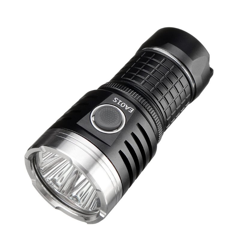 Ea01s 4*xhp50.2 11000lm 382m Usb-c Újratölthető Anduril Ui Edc Zseblámpa 1 Db E1825 2500mah 18a 3.7v 18650 Li-ion Akkumulátorral