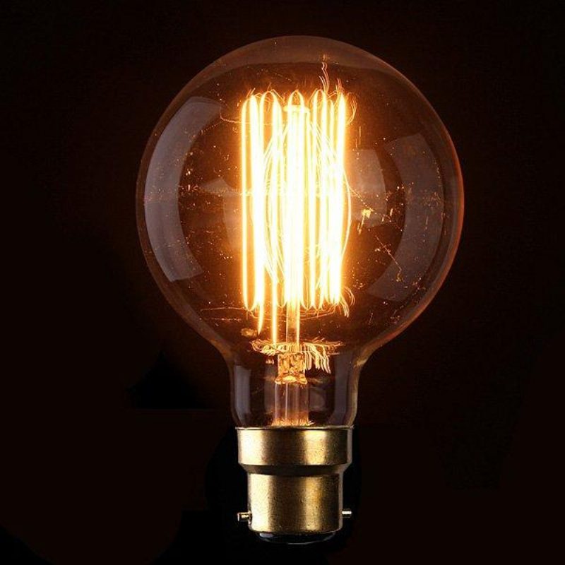 G95 B22 60w 110/220v 138mm X 95mm Izzók Retro Edison Izzó