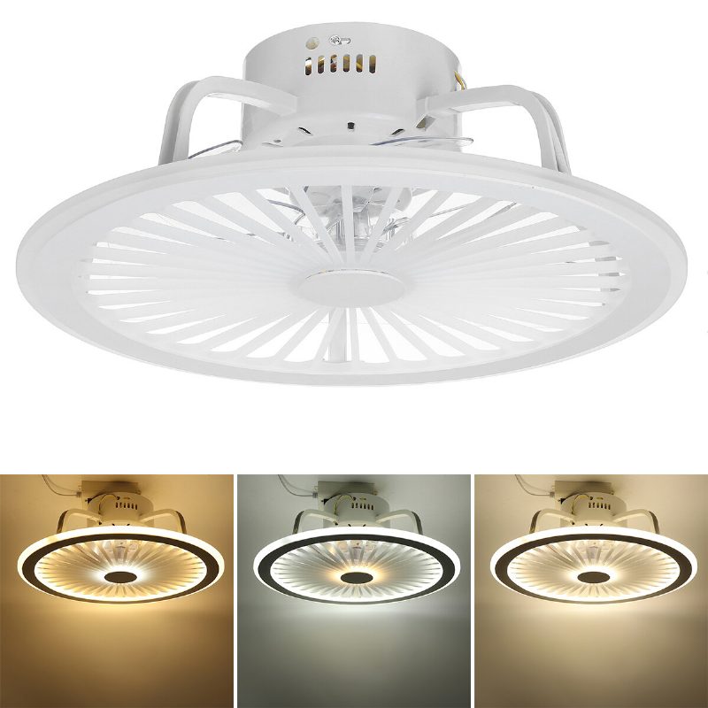 Intelligens Mennyezeti Ventilátor Lámpa 3 Színű Led Távirányítóval + Bluetooth Hangszóró