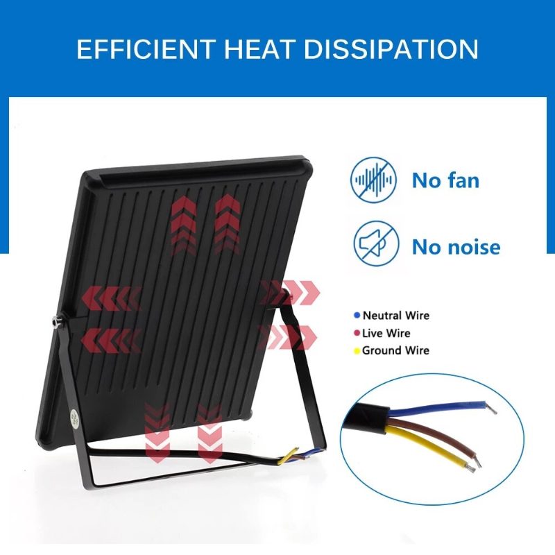 Ip66 Vízálló Led-es Lámpa 220v 50w 100w 150w Nagy Fényerejű Kültéri Spotlámpa Fali Reflektorok Utcai Világítás