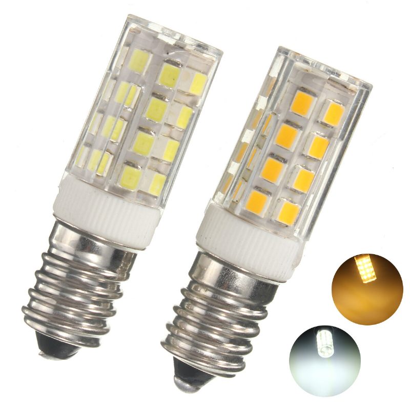Kingso E14 5w Led Izzó 2835 35smd 430lm Nem Szabályozható Meleg Fehér Tiszta Kukorica Fény Lámpa 360 Fokos Sugárzási Szög 240v Ac
