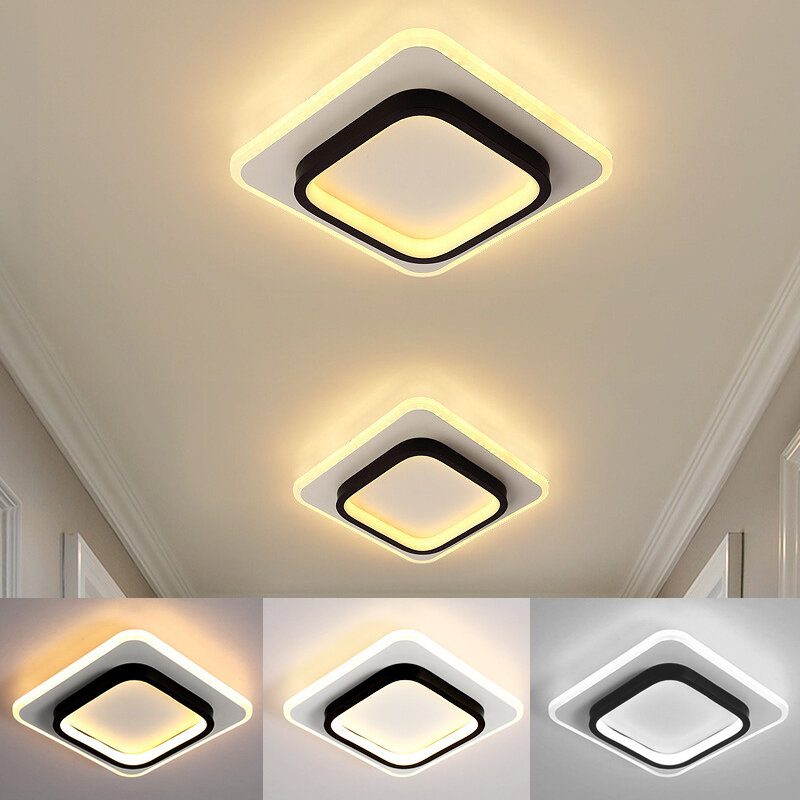 Led Háromszínű Folyosói Mennyezeti Lámpa Ötrétegű Deszka Típusa 24cm * * 5cm