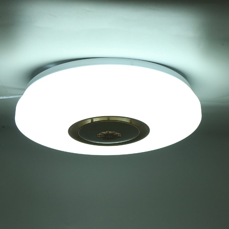 Led Mennyezeti Lámpa Szabályozható App Vezérlés 85-265v Füstjelző Modern Minimalista Akril Kerek Világítás Nappali Hálószoba Dolgozószoba Otthoni Világító