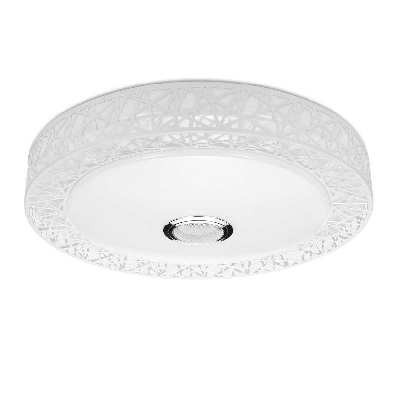 Led Rgb Mennyezeti Fény Bluetooth Hanglámpa App Távirányító 100-240v