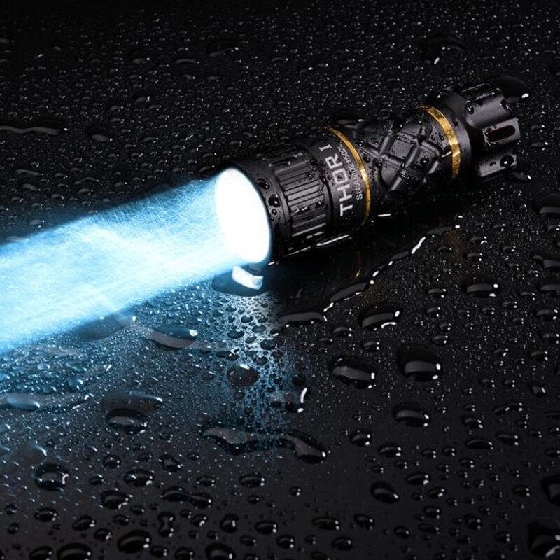 Lumintop Thori 400lm 1200m Edc Lep Zseblámpa 18350 Akkumulátor Kompakt De Hosszú Hajtású Vízálló Mini Led Spotlámpa Önvilágító Pálcacsővel