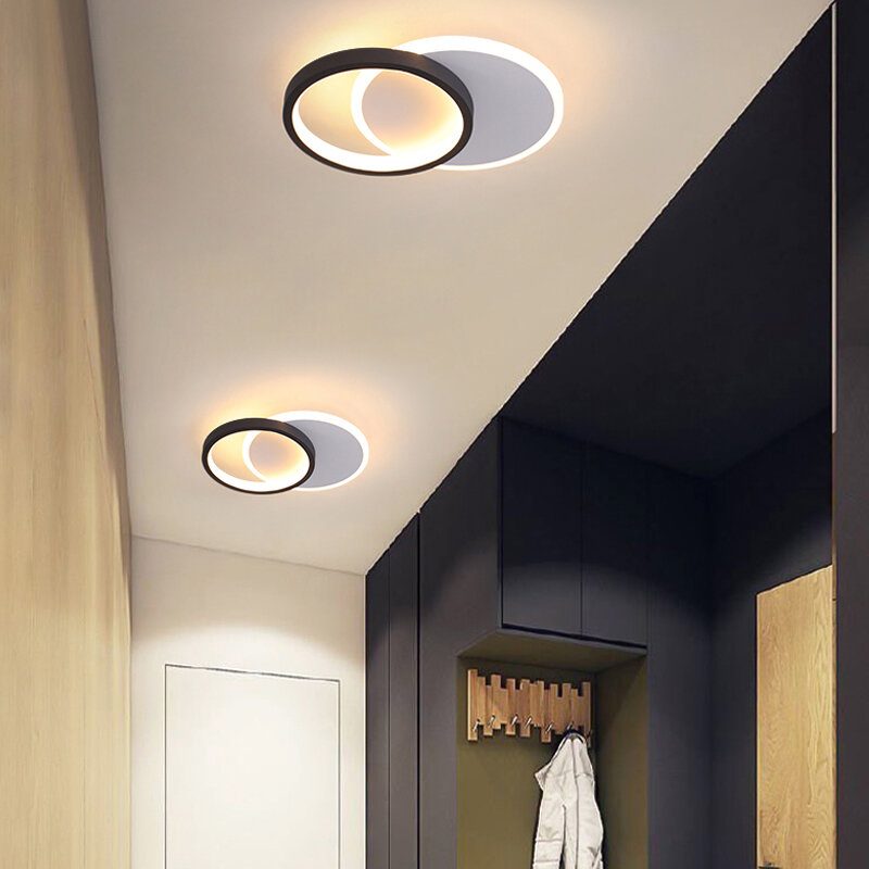 Modern Led Mennyezeti Lámpa Szabályozható Akril Lámpatestek Hálószoba Folyosó 85-265v