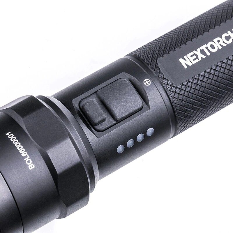 Nextorch P83 Többfényforrású Egylépcsős Strobe Taktikai Zseblámpa 1300lm 280m Nagy Teljesítményű 18650 Type-c Usb Újratölthető Led