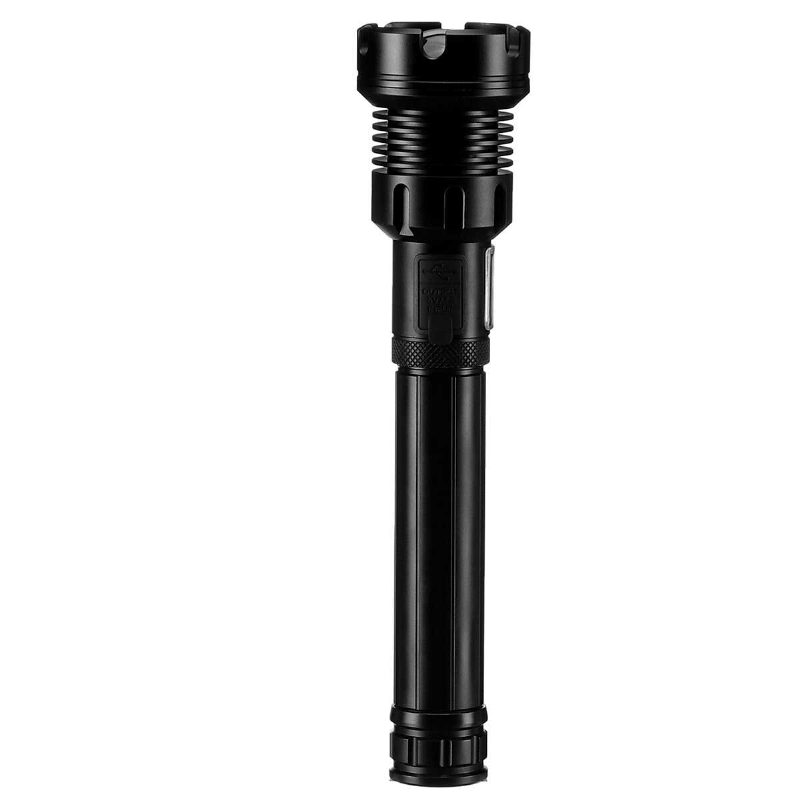Outerdo Led Zseblámpa Cob Lámpával Nagyítható És Legerősebb 26650 Elemmel És Usb Újratölthető Kültéri Vagy Otthoni Vészhelyzet Esetén