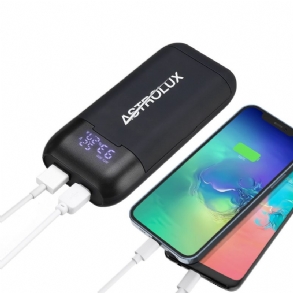 Pd2 Type-c 18w Qc3.0 Pd3.0 Gyorstöltő Usb Akkumulátortöltő Zseblámpa Rc Telefon Power Bank Intelligens Akkumulátortartó Doboz Li-ion 21700/20700/18650