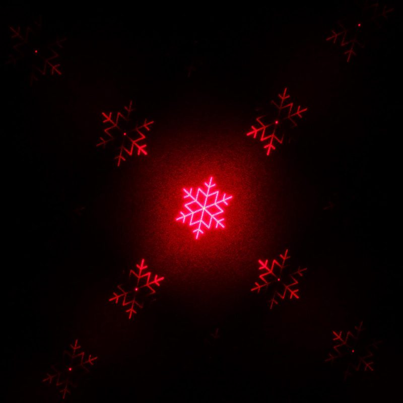 R&g Remote Christmas 8 Mintás Vízálló Projektor Színpadi Fény Kerti Gyep Táj Lámpa