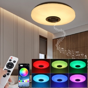 Rgbw Led Mennyezeti Fény Zene Hangszóró Lámpa Bluetooth App + Távirányítós Hálószoba Intelligens