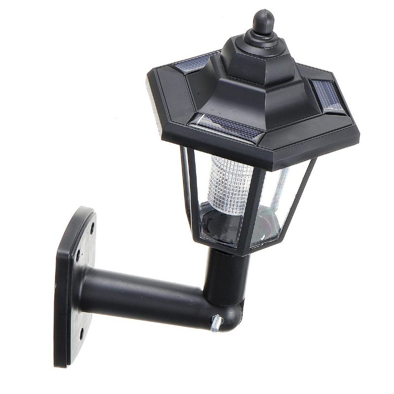 Solar Power Led Light Path Way Fali Tájkép Szerelés Kültéri Kerítés Lámpa Lights
