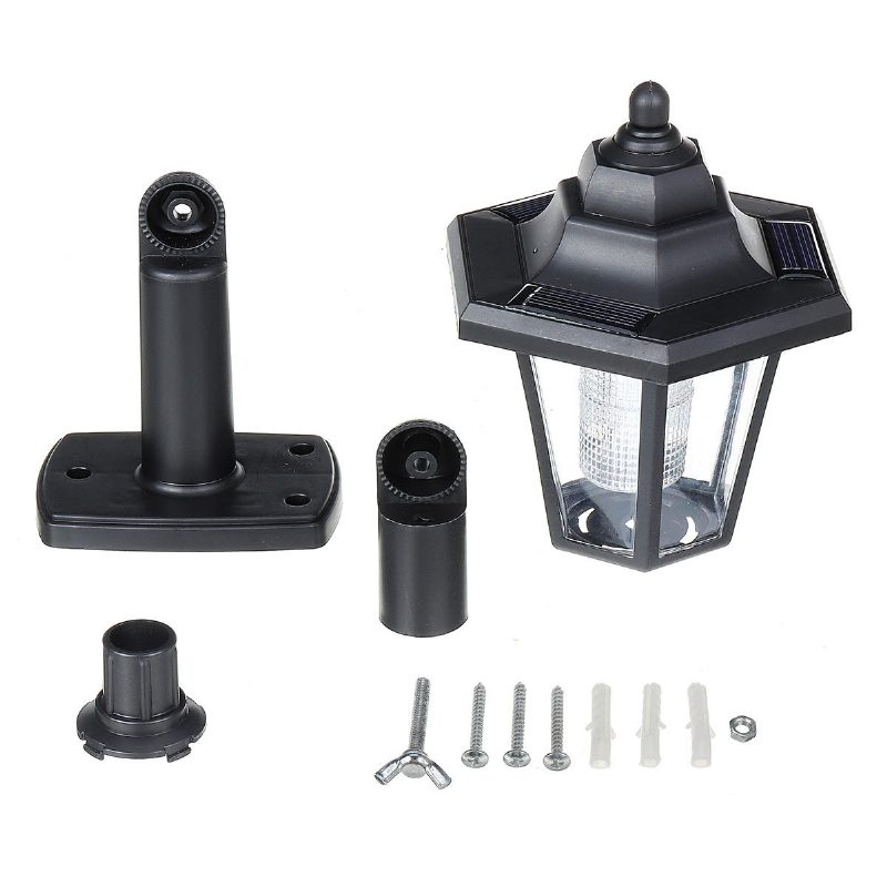 Solar Power Led Light Path Way Fali Tájkép Szerelés Kültéri Kerítés Lámpa Lights