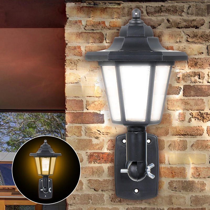 Solar Power Led Light Path Way Fali Tájkép Szerelés Kültéri Kerítés Lámpa Lights
