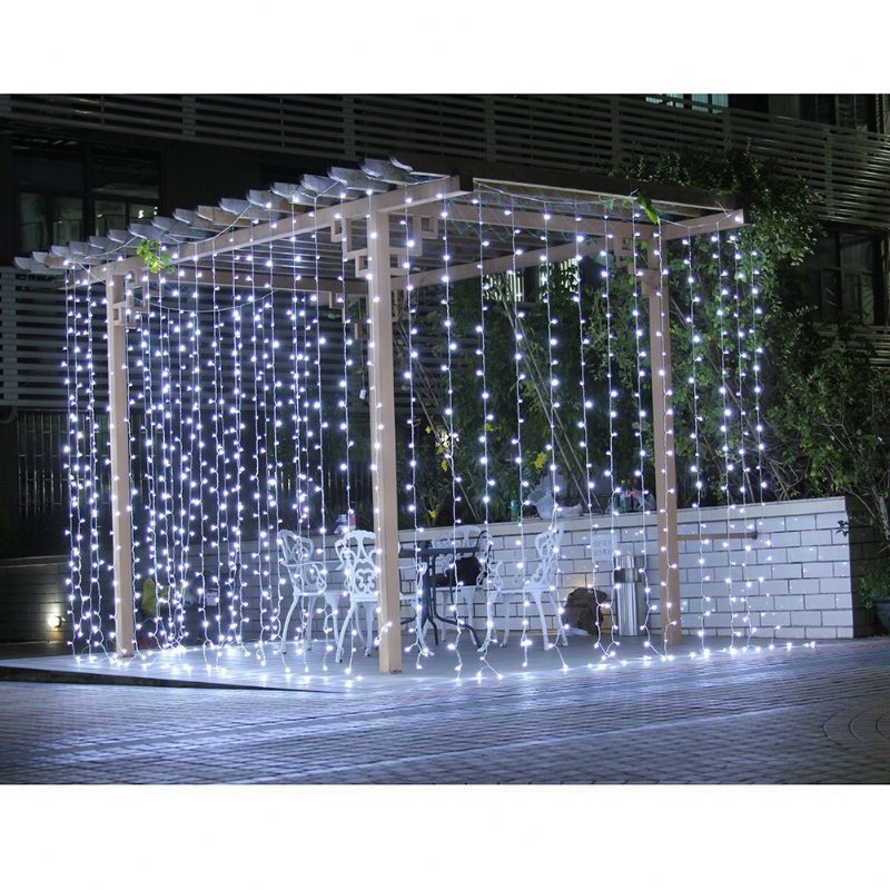Solmore Európai Szabályozási 10x3m 1000led Dobozos Függönylámpák 220v Ip65 Vízálló Szint Ip44 Lámpagyöngyök