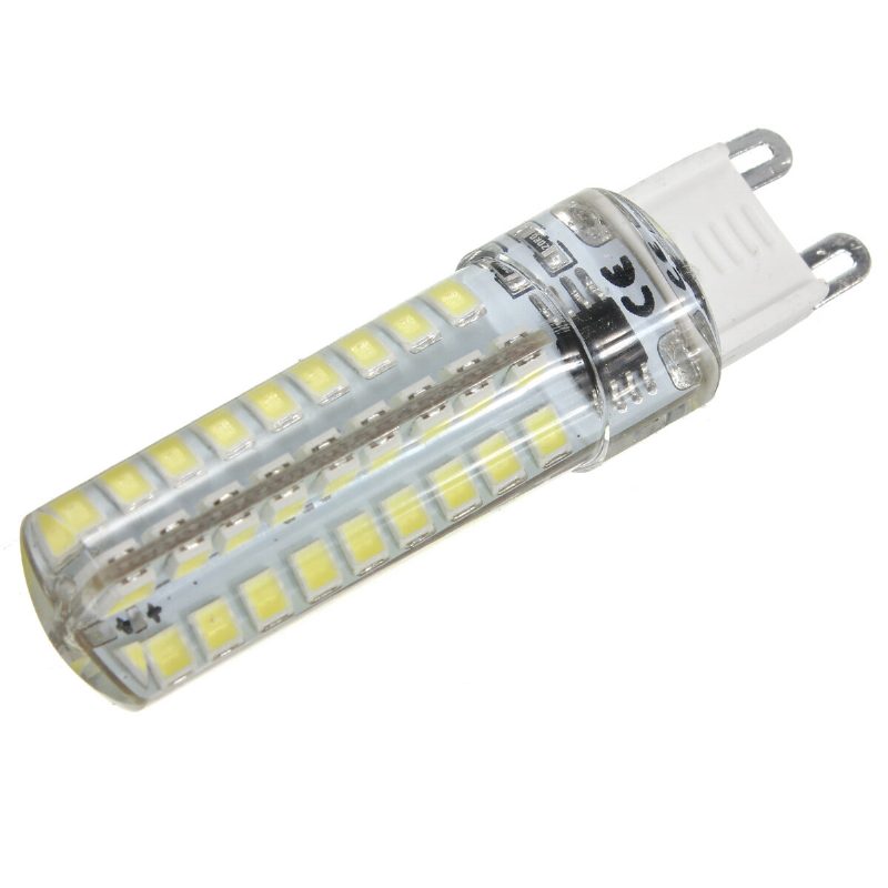Szabályozható G9 5w 72 Smd 2835 370lm Led Kerámia Burkolat Kukorica Izzó Ac 110v