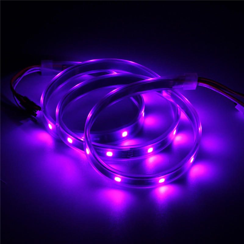 Ws2811 1m Led Szalag 30 Smd 5050 Rgb Dream Color Vízálló Ip65 Dc 12v