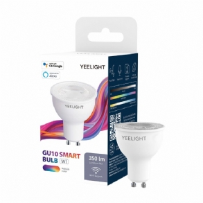 Yeelight Yldp004-a Gu10 Színes Intelligens Led Izzó W1 Játék Zene Szinkronizálás App Hangvezérlés Munka App Google Assistant Alexa