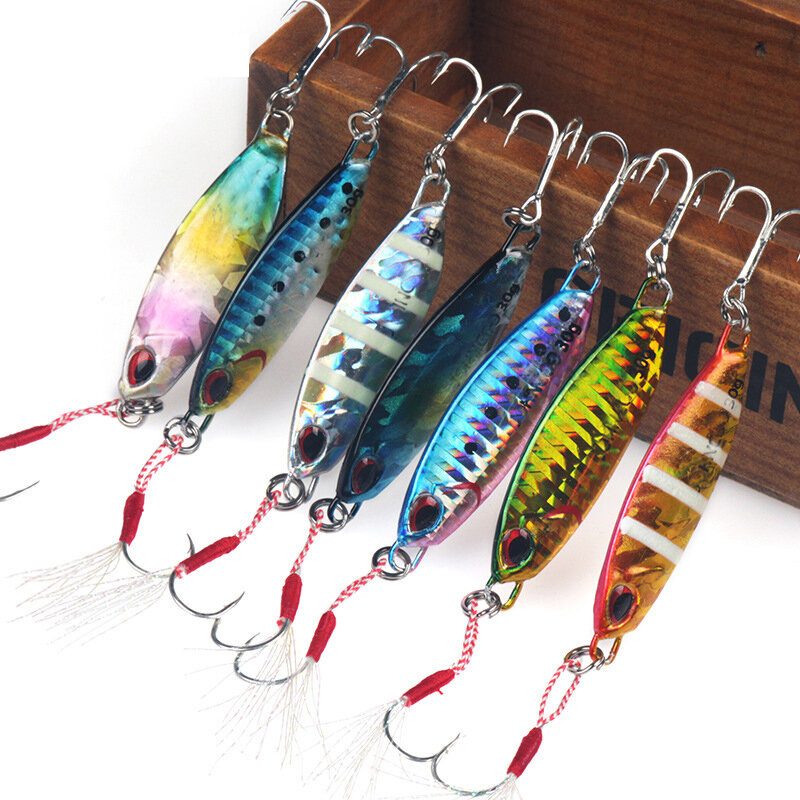 1 Db 5cm 30g Horgászcsalik Pergető River Sea Lakes Hard Baits Mesterséges Horgászfelszerelés