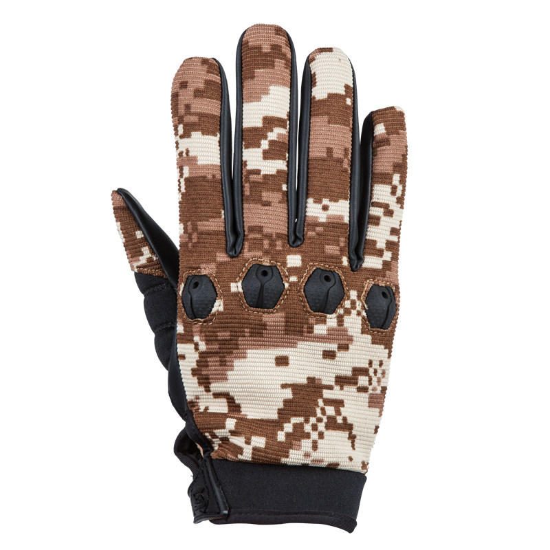 1 Pár Tactical Full Finger Kesztyű Pu Légáteresztő Csúszásgátló Puha Kerékpározáshoz Lovagláshoz Szabadtéri Sportokhoz Vadászatokhoz