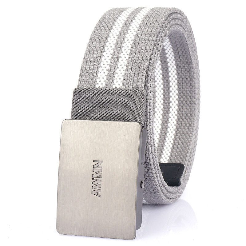 Awmn 120 cm Férfi Taktikai Derék Övek Vászon Cink Ötvözet Csatok Öv Kültéri Öv Katonai Nylon