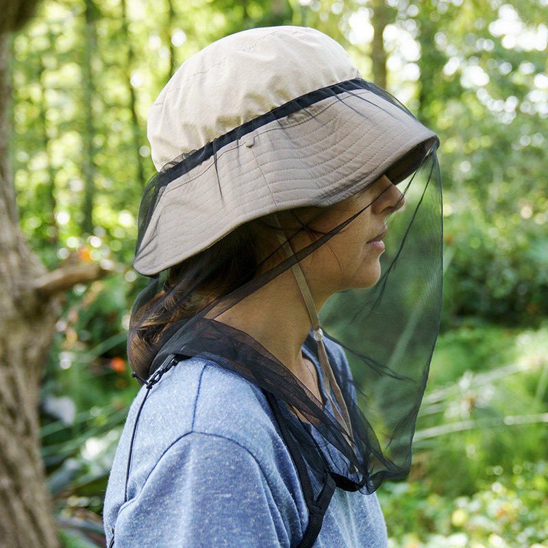 Naturehike Nh19f005-z Szúnyog Elleni Rovarháló Kalap Maszk Fej Arcvédő Védő Sapka Napvédő