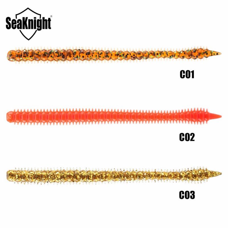 Seaknight Sl009 8db/zsák 3.6g 130mm/5.1in Szilikon Puha Horgászcsali Földigiliszta Százlábú Féregcsali