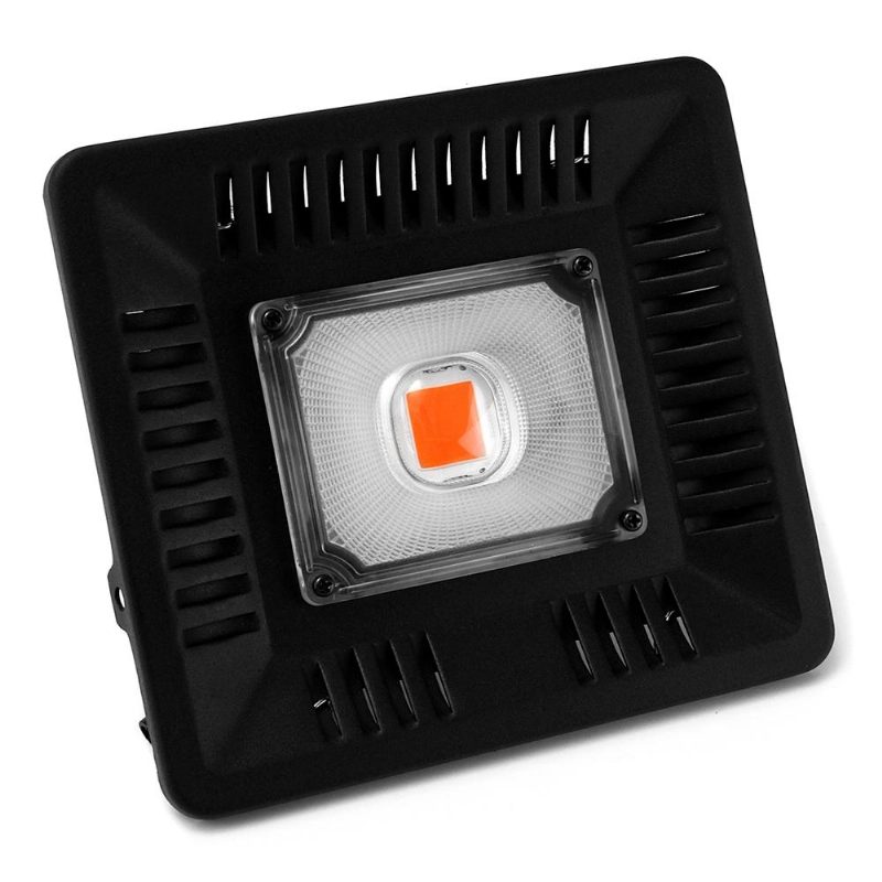 100 W Teljes Spektrumú Cob Led Grow Flood Light Vízálló Növényi Zöldségvirág Hidroponikus Lámpa Ac90-264v