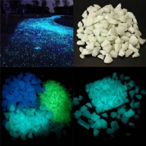 1000g Mesterségesen Izzó Törmelék Kerti Ösvény Virágcserep Dekor Táj Noctilucent Kövek