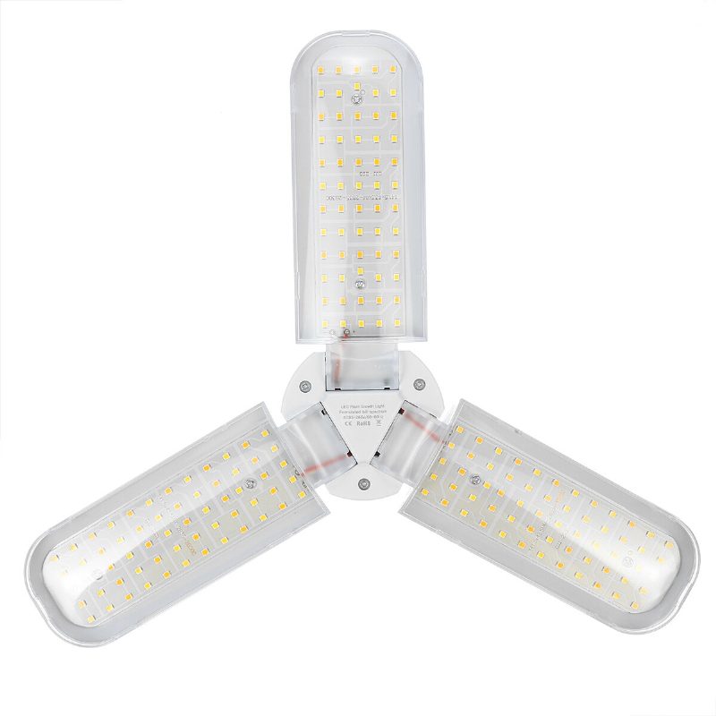 120/180/240led Grow Light E27 Teljes Spektrumú Növekvő Hidroponikus Garázslámpa Izzó Növényi Zöldségekhez Ac85-265v