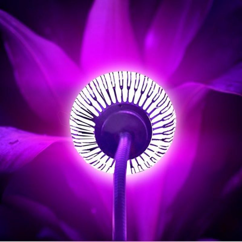 15 W Teljes Spektrumú 78 Led Clip Grow Light Rugalmas Asztali Lámpa Beltéri Növények Üvegházához Ac100-240v