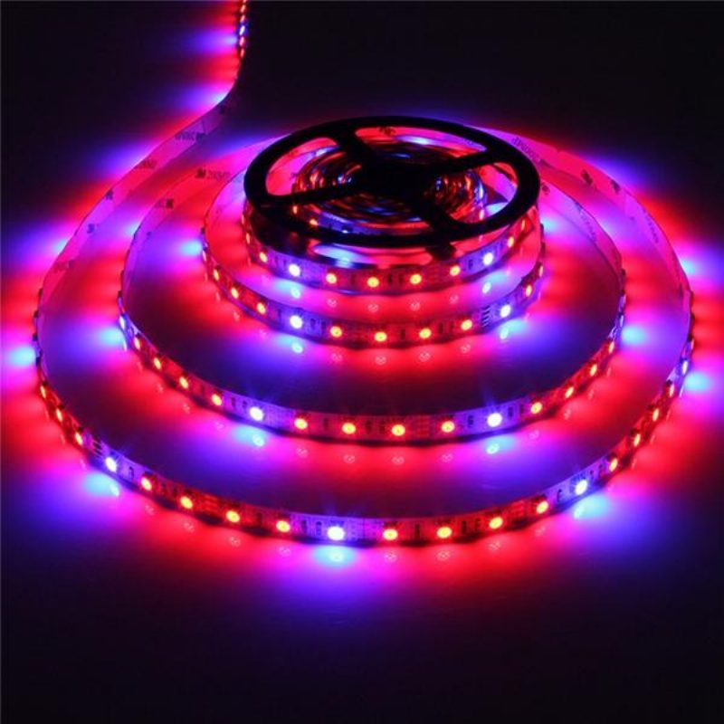 1m 2m 3m 4m 5m 3:1 5050 Smd Led Nem Vízálló Hidroponikus Növénytermesztő Szalaglámpa Dc12v