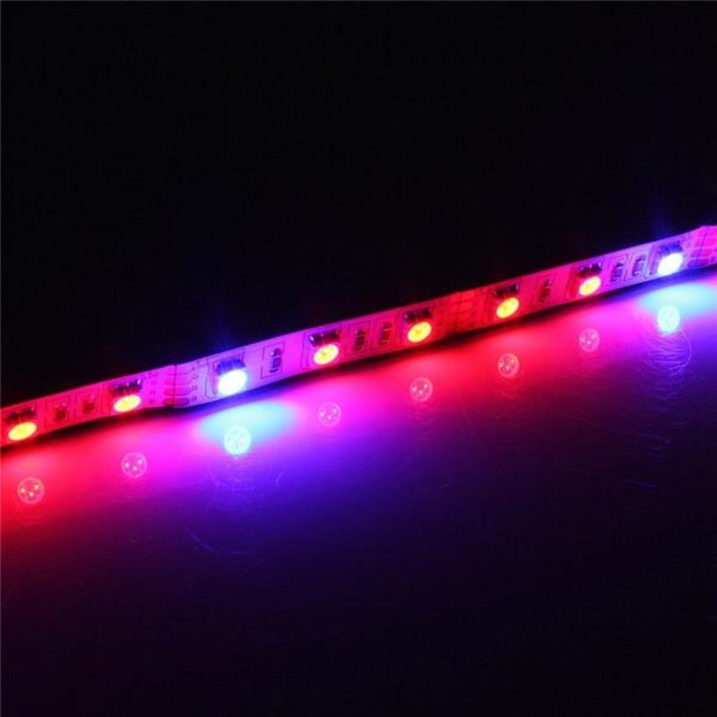 1m 2m 3m 4m 5m 3:1 5050 Smd Led Nem Vízálló Hidroponikus Növénytermesztő Szalaglámpa Dc12v