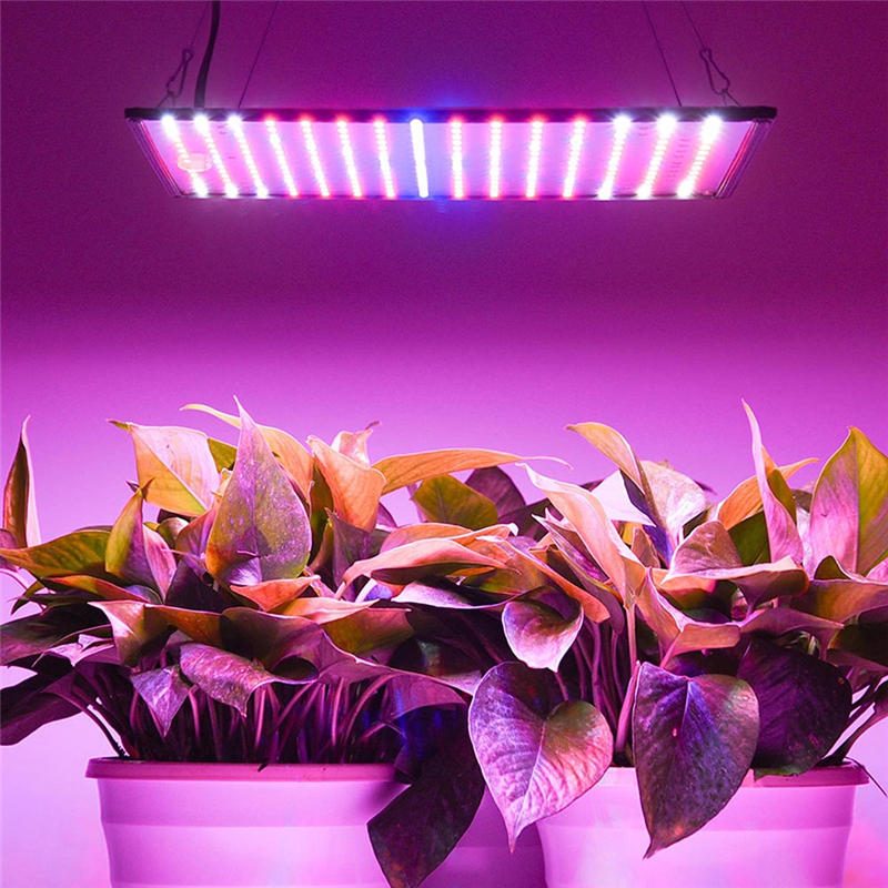 225 Led Grow Light Lámpa Teljes Spektrumú Ultravékony Panel Beltéri Növényi Zöldségvirág