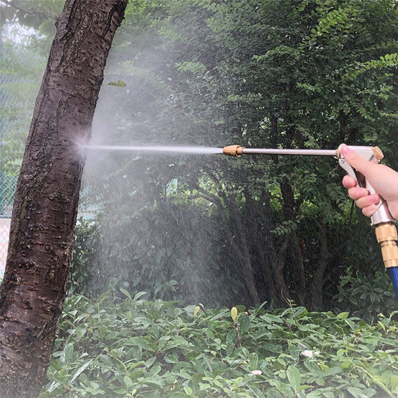 25-100 Ft Bővíthető Kerti Eu Dugós Tömlő Tartós Rugalmas Könnyű Vízszóró Pisztolyok