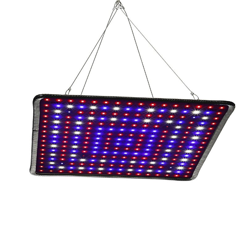 256 Led-es Teljes Spektrumú Növényi Uv-fényű Lámpa Beltéri Hidroponikus Növényekhez