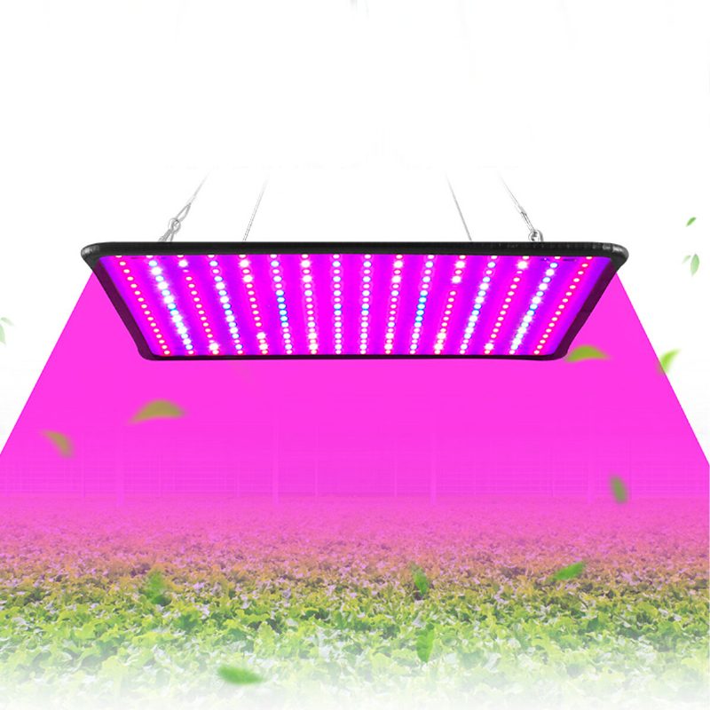 256 Led-es Teljes Spektrumú Növényi Uv-fényű Lámpa Beltéri Hidroponikus Növényekhez