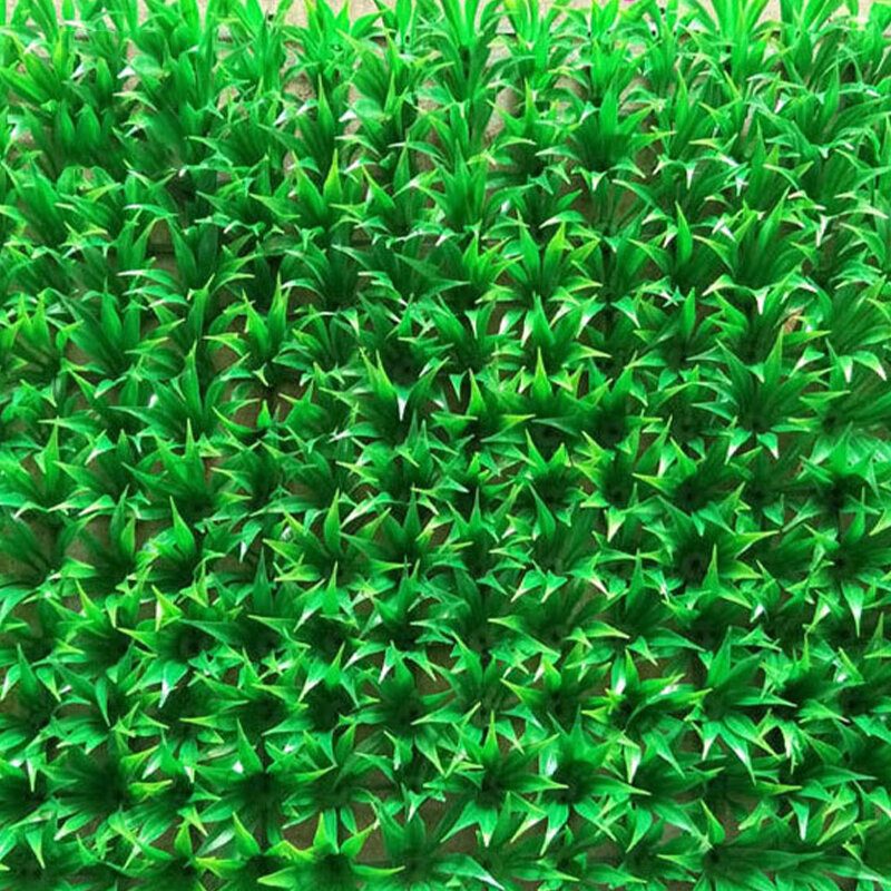 40x60 cm Diy Mesterséges Növény Fal Műanyag Otthoni Kert Tv Háttér Bolt A Bevásárlóközpont Dekorációhoz Zöld Szőnyeg Gyep Dzsungel Party