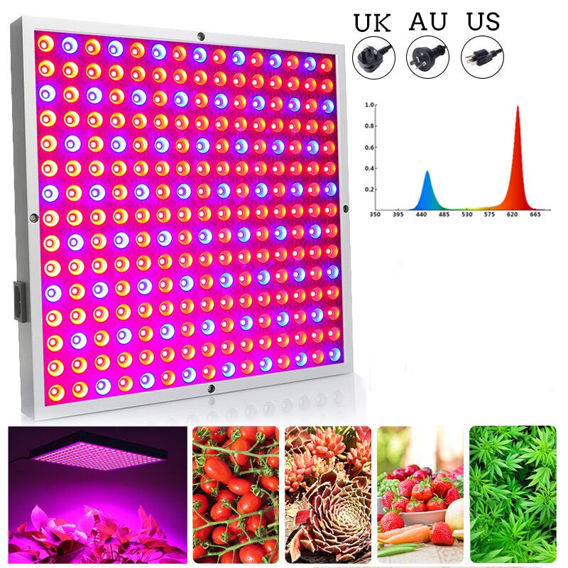 45 W Led Grow Light Panel Növekvő Lámpa Hidroponikus Beltéri Virágos Zöldségvirágzás Ac85-265v