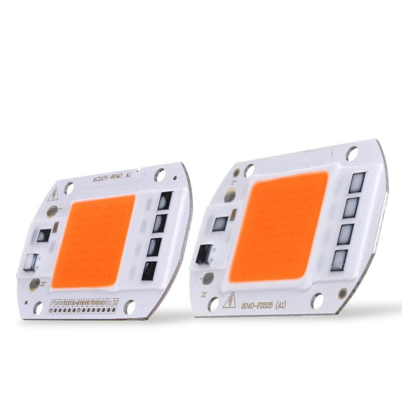 50 W Teljes Spektrumú Led Cob Chip Növénytermesztő Lámpa Ac220/110v