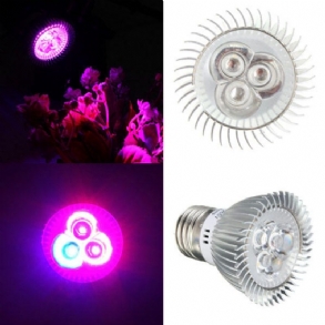6w E27 Piros + Kék Led Növénytermesztő Fény Lámpa Virág Hidroponikus Gömb Izzó 85-265v