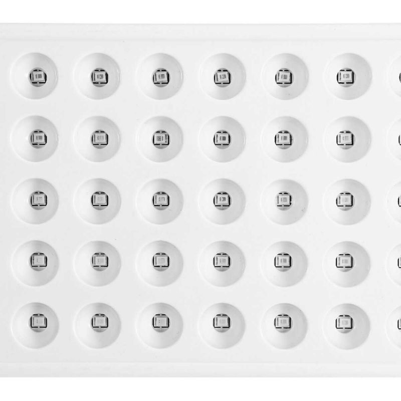 75 Led-es Teljes Spektrumú Növényi Uv-fényű Lámpa Beltéri Hidroponikus Növényekhez