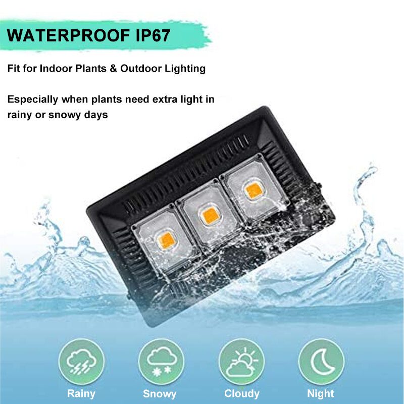 800 W Vízálló Led Grow Light Relassy Napszerű Teljes Spektrumú Növekedési Lámpák