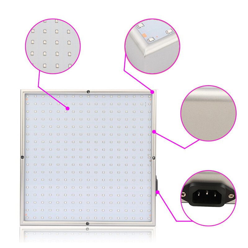 Ac85-265v 60w 289 Led Grow Light Termesztő Lámpa Zöldségvirágos Beltéri Növényekhez