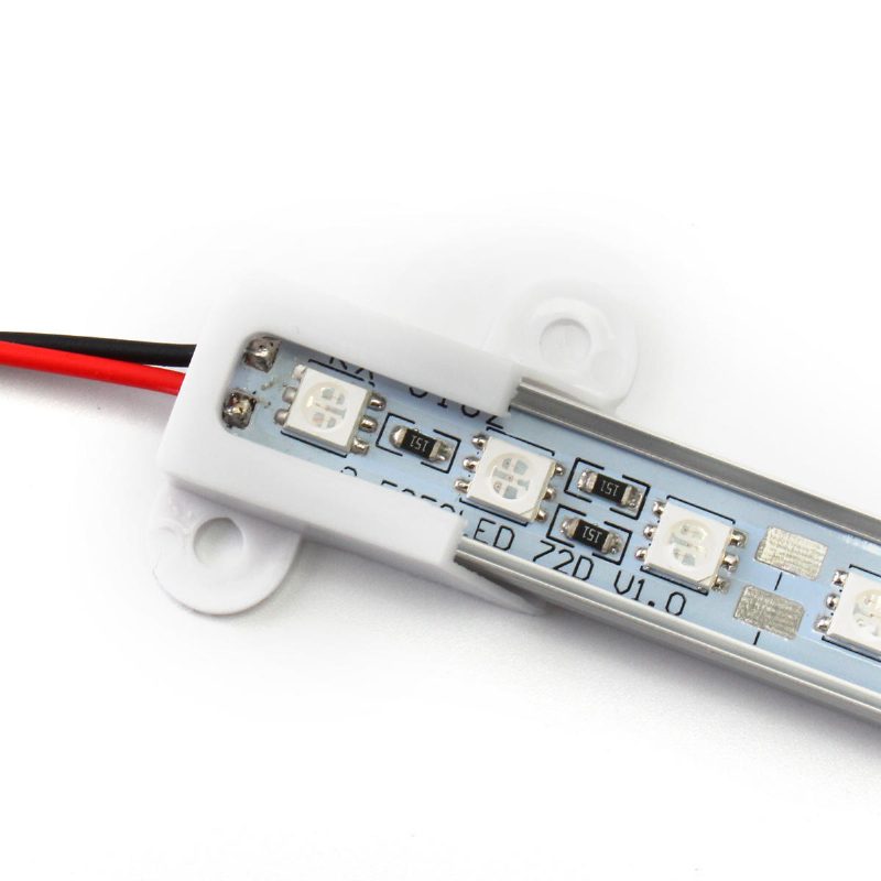 Dc12v 5db 50cm Vízálló Smd5050 Piros:kék 5:1 36led Szalagos Növényi Kerti Növekedési Fény+5a Hálózati Adapter